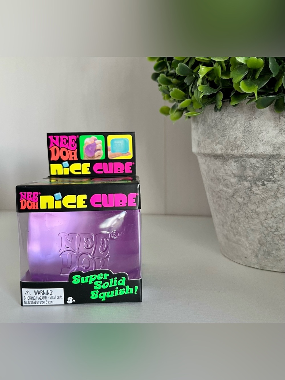 NeeDoh Nice Cube in purple